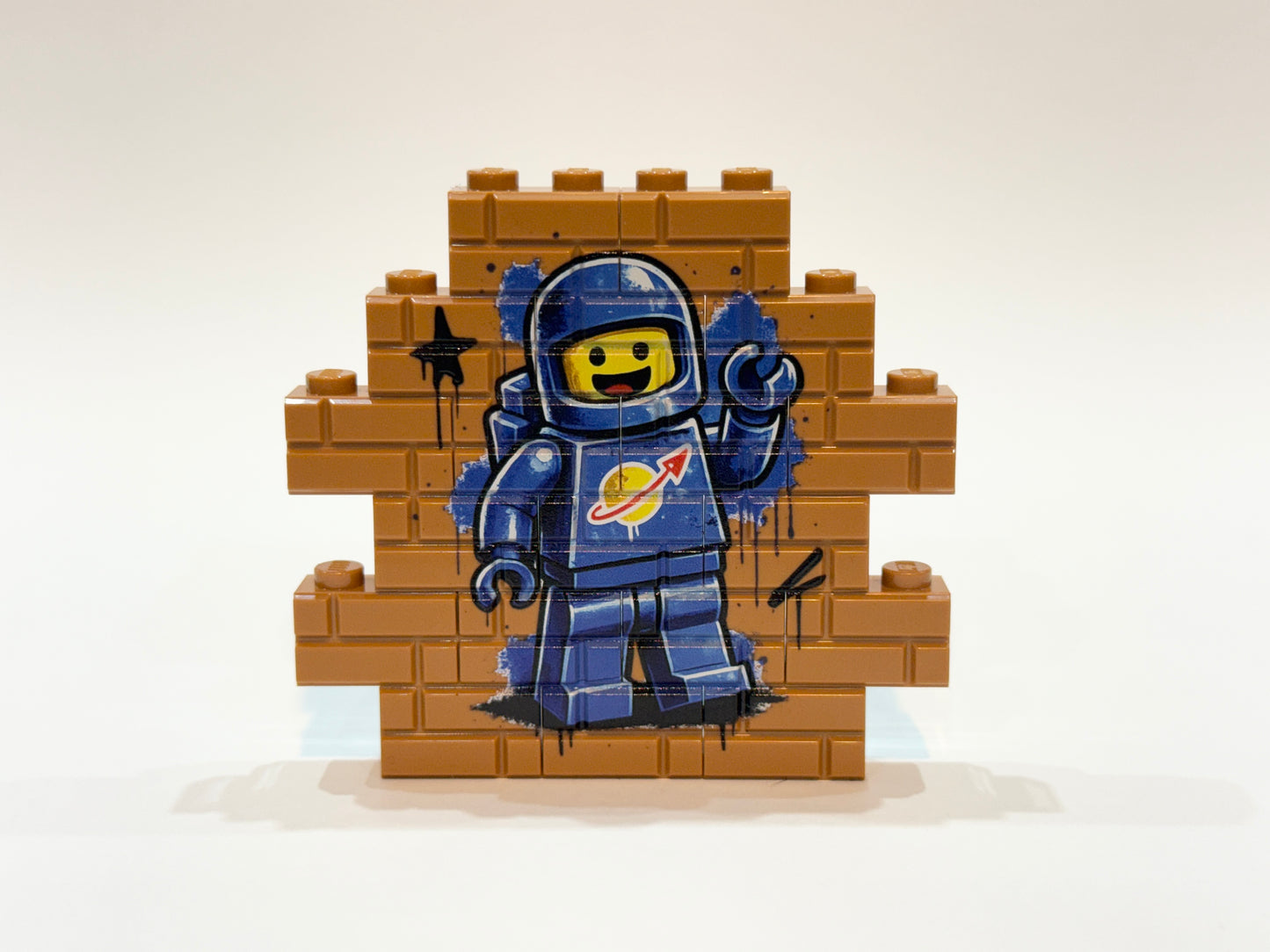 Spaceman Graffiti Wall