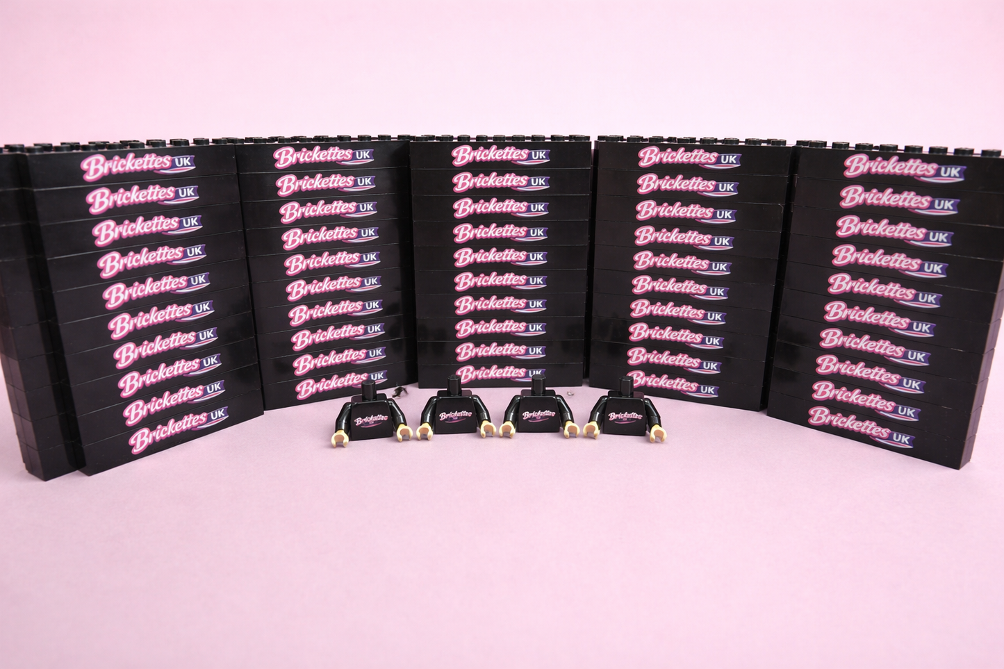 Bulk Custom Printed 1x8 LEGO Event & LUG Bricks