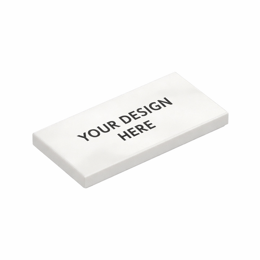 Custom Printed 2x4 LEGO Tile