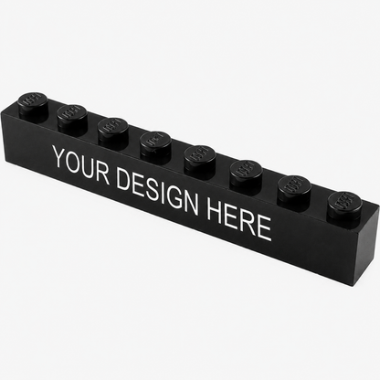 Bulk Custom Printed 1x8 LEGO Event & LUG Bricks