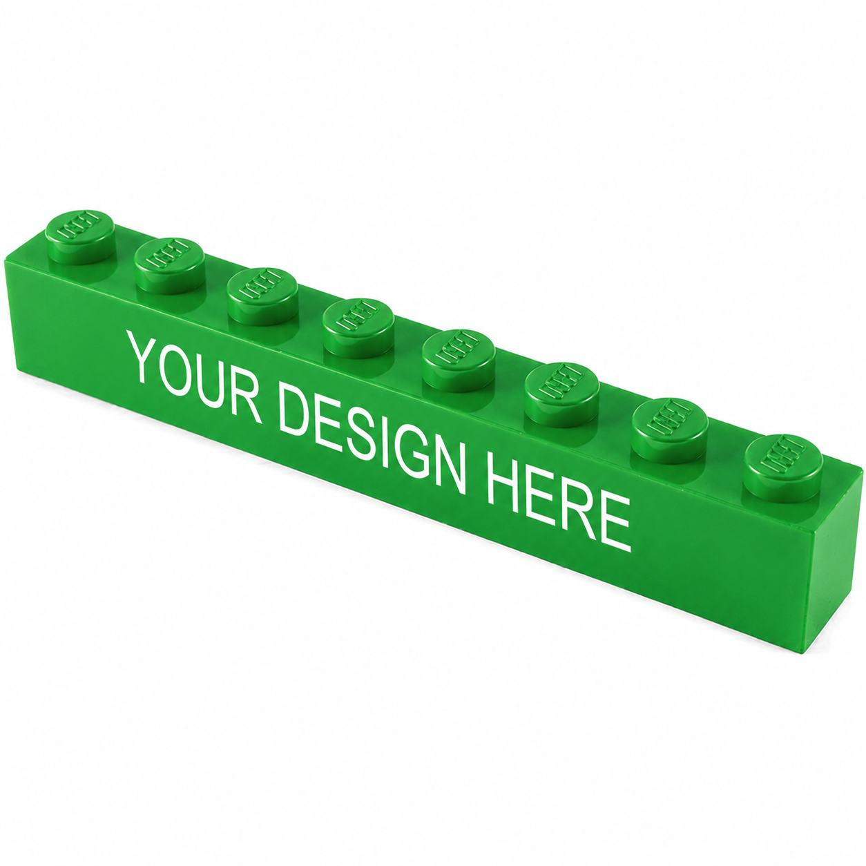 Bulk Custom Printed 1x8 LEGO Event & LUG Bricks
