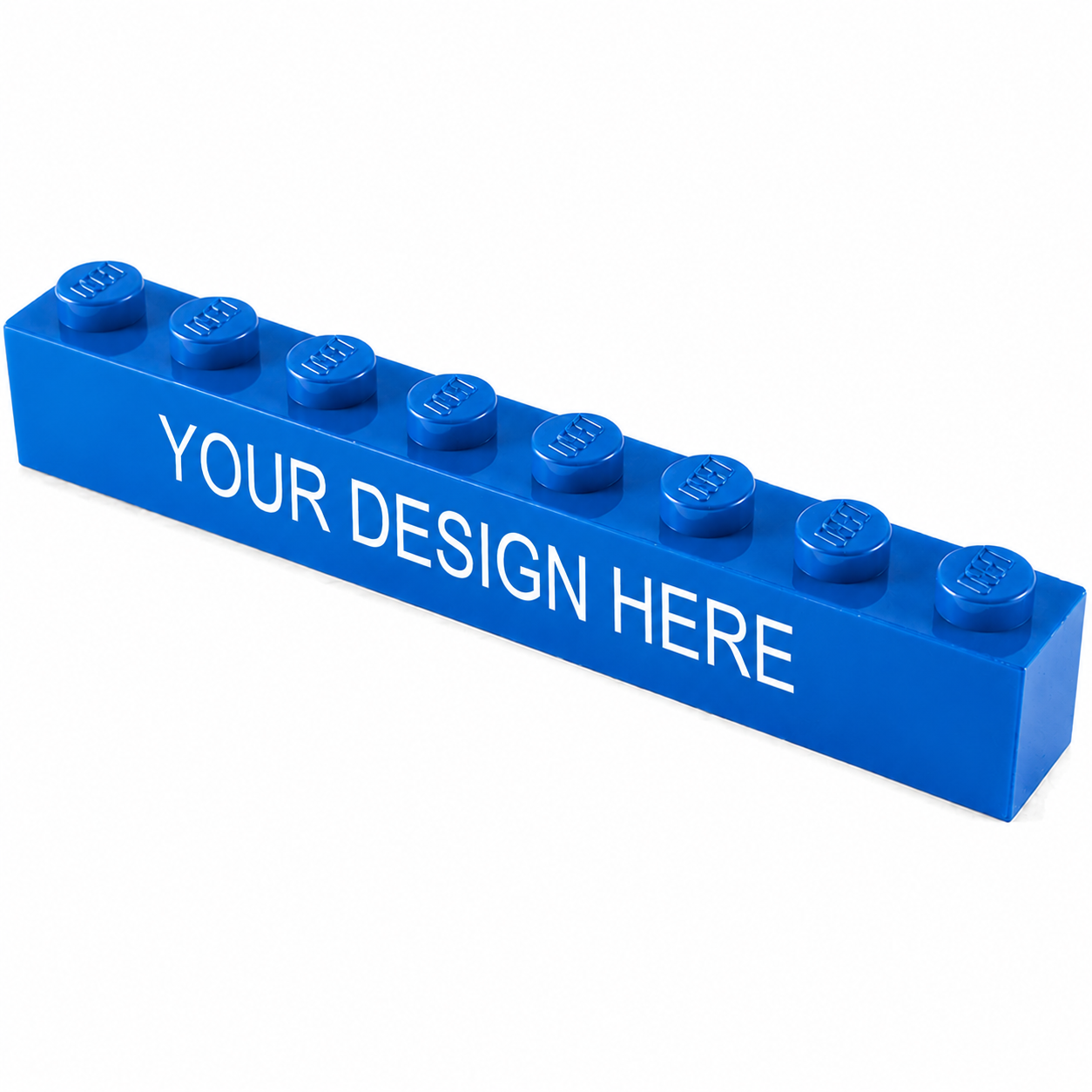 Custom Printed 1x8 LEGO Brick