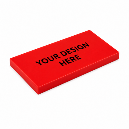 Custom Printed 2x4 LEGO Tile