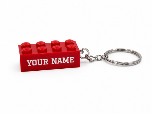 Personalised LEGO Keyring